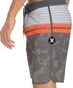 Hurley Men's Phantom Aloha Stripe Board Shorts For Men Dark Grey -Deals The Tropi Trend Store unnamed file 801