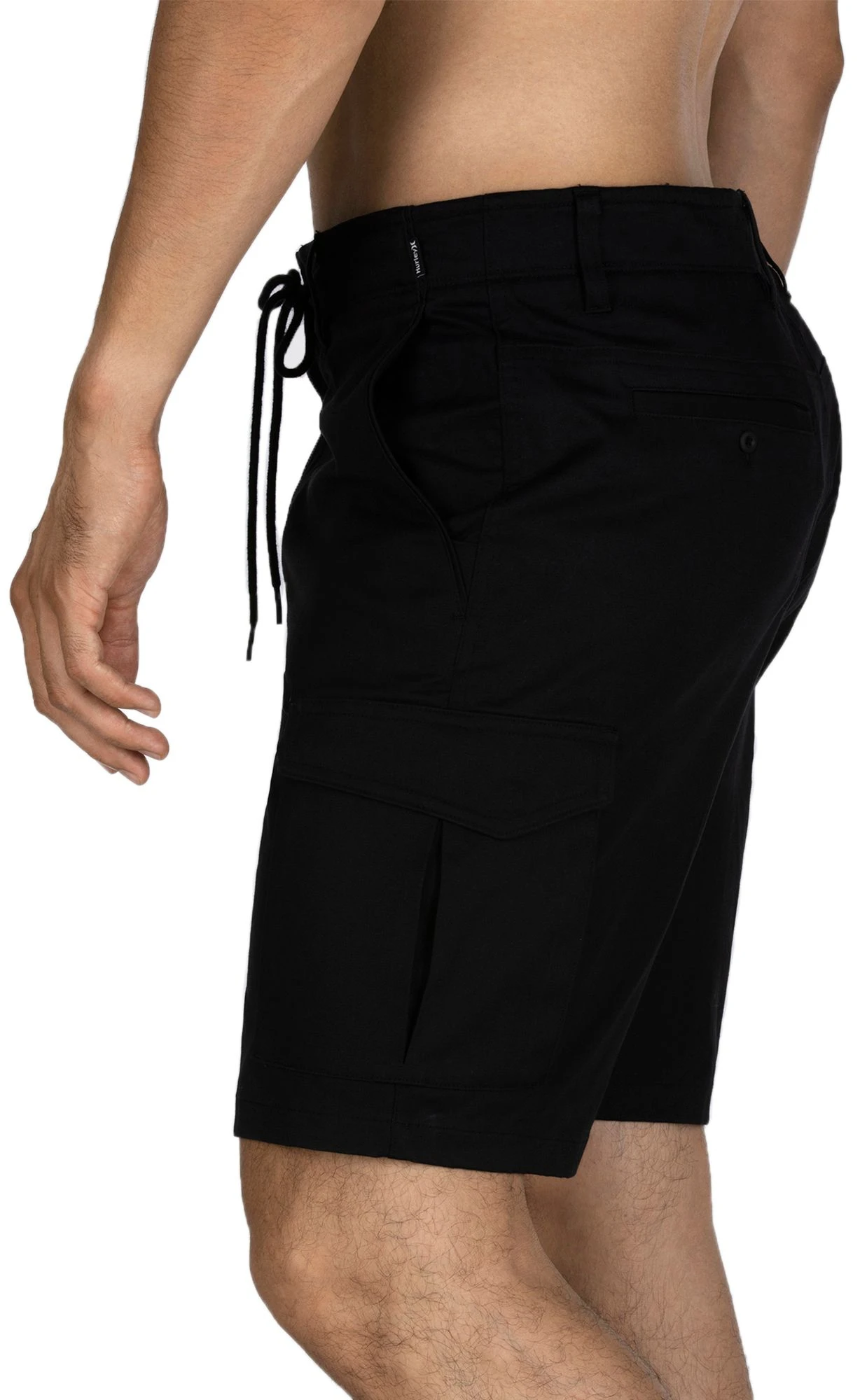 Hurley Men's One & Only 20" Cargo Shorts For Men Black 5 Hurley Men's One & Only 20" Cargo Shorts For Men Black - Image 3