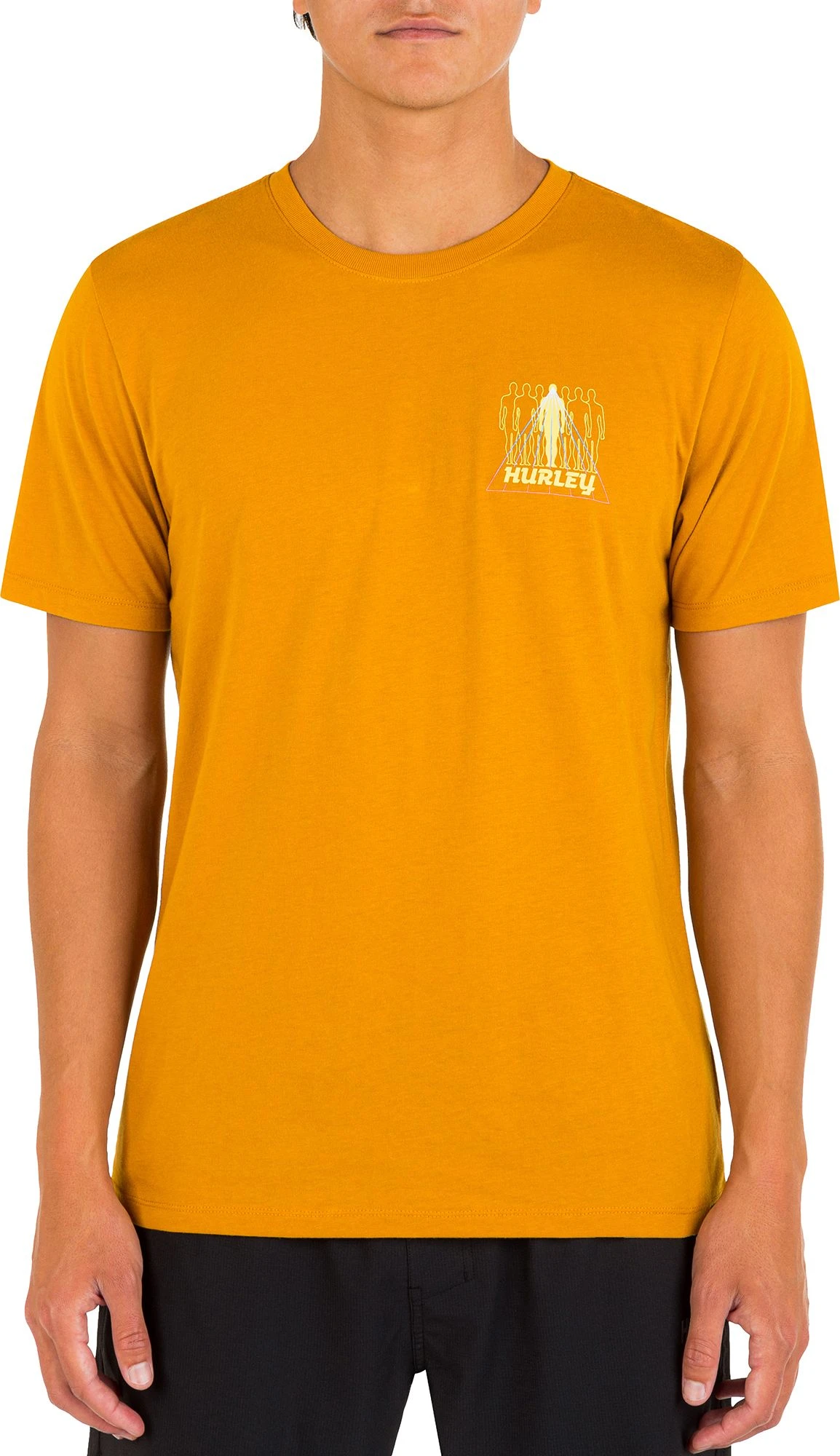 Hurley Men's Everyday Explore Humanoid Short Sleeve T-Shirt For Men Khaki 3 Hurley Men's Everyday Explore Humanoid Short Sleeve T-Shirt For Men Khaki