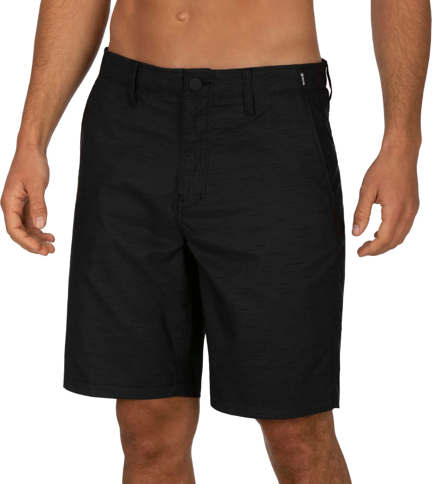 Hurley Men's H2O-Dri Marwick 18" Walk Shorts For Men Black Heather 3 Hurley Men's H2O-Dri Marwick 18" Walk Shorts For Men Black Heather