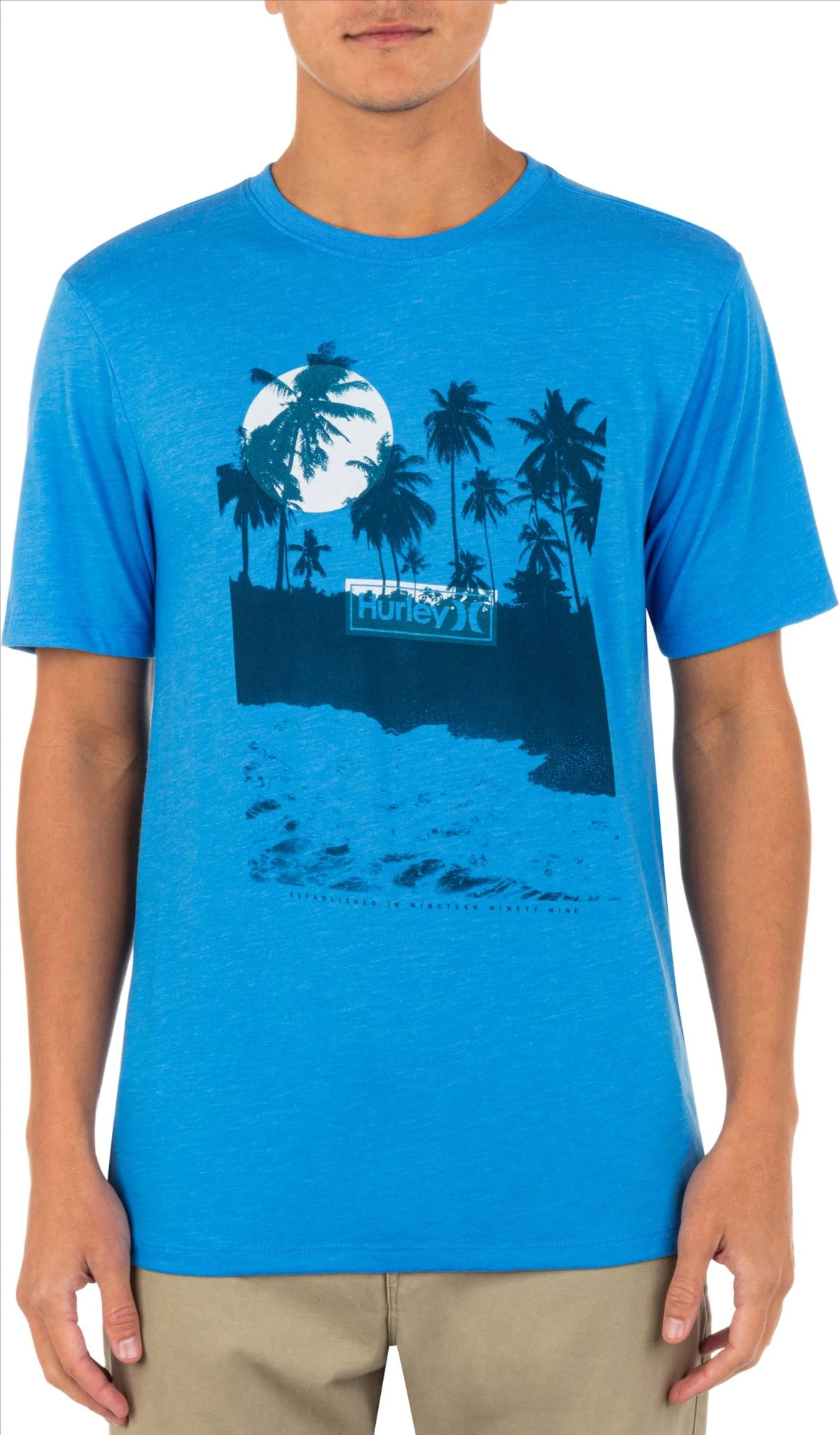 Hurley Men's Everyday Washed Transparent Short Sleeve T-Shirt For Men White 3 Hurley Men's Everyday Washed Transparent Short Sleeve T-Shirt For Men White