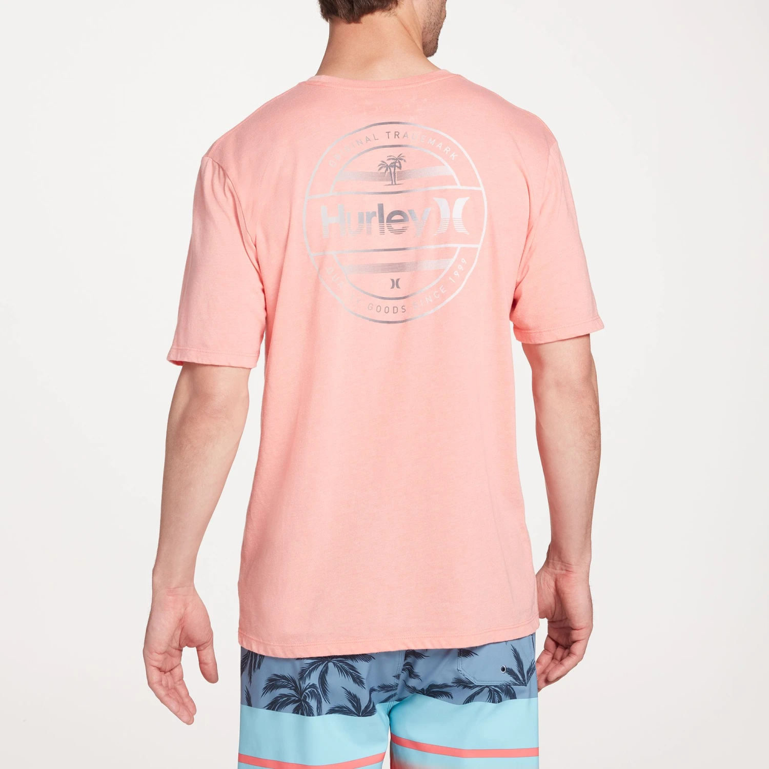 Hurley Men's Liner Strike Short Sleeve Graphic T-Shirt For Men Obsidian 6 Hurley Men's Liner Strike Short Sleeve Graphic T-Shirt For Men Obsidian - Image 4