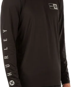 Hurley Men's Framed Hybrid Long Sleeve T-shit For Men Black -Deals The Tropi Trend Store unnamed file 857