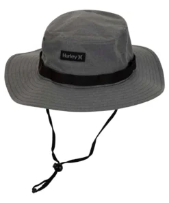 Hurley Men's Phantom Vagabond Elite Boonie Hat For Men Dk Smoke Grey