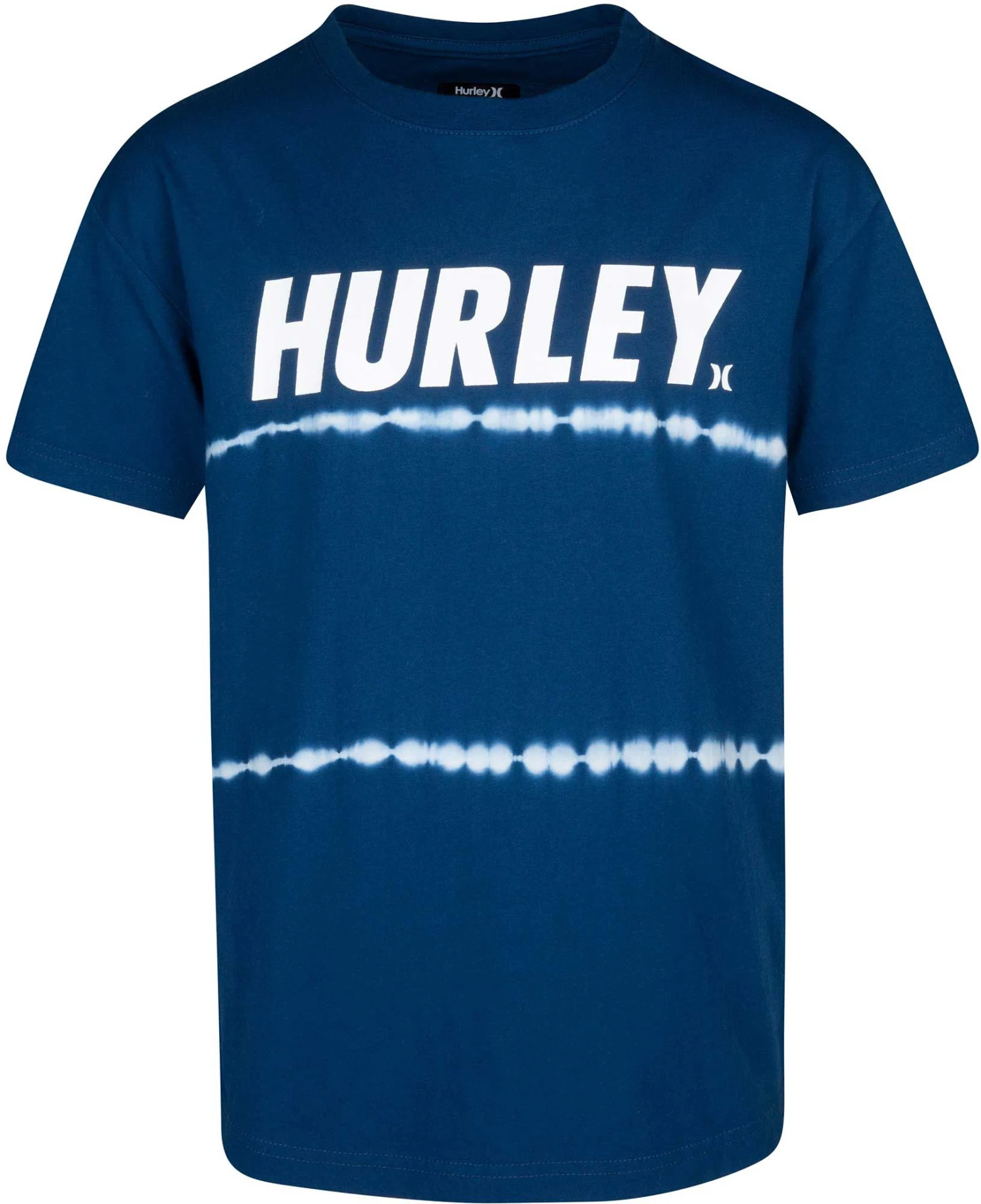 Hurley Boys' Short Sleeve Tie Dye Graphic T-Shirt For Boys' Valerian Blue 3 Hurley Boys' Short Sleeve Tie Dye Graphic T-Shirt For Boys' Valerian Blue