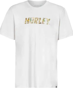 Hurley Men's DF Fastlane Realtree Short Sleeve T-Shirt For Men Black