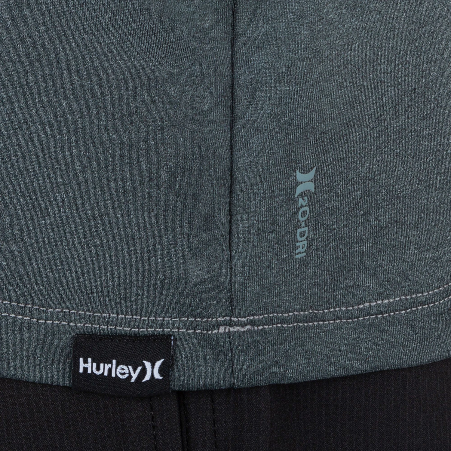 Hurley Men's H2O-Dri Easton Good Bait Rashguard For Men Smoke Grey 7 Hurley Men's H2O-Dri Easton Good Bait Rashguard For Men Smoke Grey - Image 5