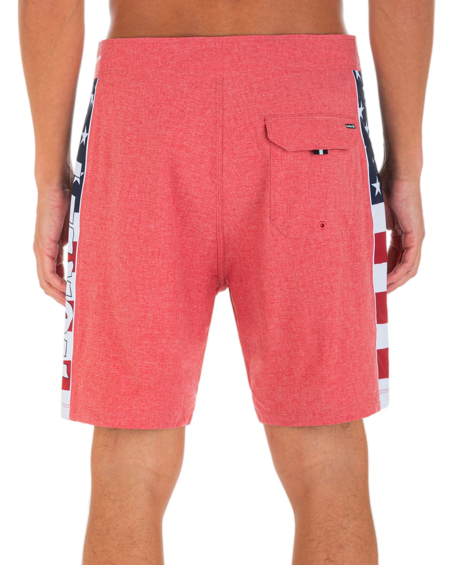 Hurley Men's Phantom Fastlane Americana Board Shorts 18" For Men Black 4 Hurley Men's Phantom Fastlane Americana Board Shorts 18" For Men Black - Image 2