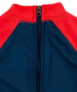 Hurley Infant Lil Shark Long Sleeve Swim Romper For Boys' Red Orbit -Deals The Tropi Trend Store unnamed file 902