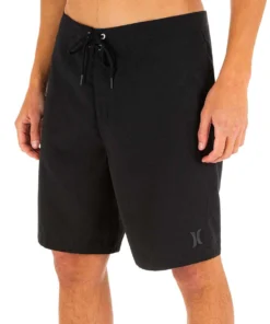 Hurley Men's One & Only Solid 20" Board Shorts For Men Black -Deals The Tropi Trend Store unnamed file 909