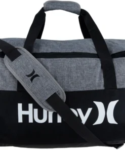 Hurley Adult O&O Color Block Duffle Bag For Unisex Dark Grey Heather