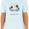 Hurley Men's Everyday Washed Fade Away Short Sleeve T-Shirt For Men Bright Violet -Deals The Tropi Trend Store unnamed file 929