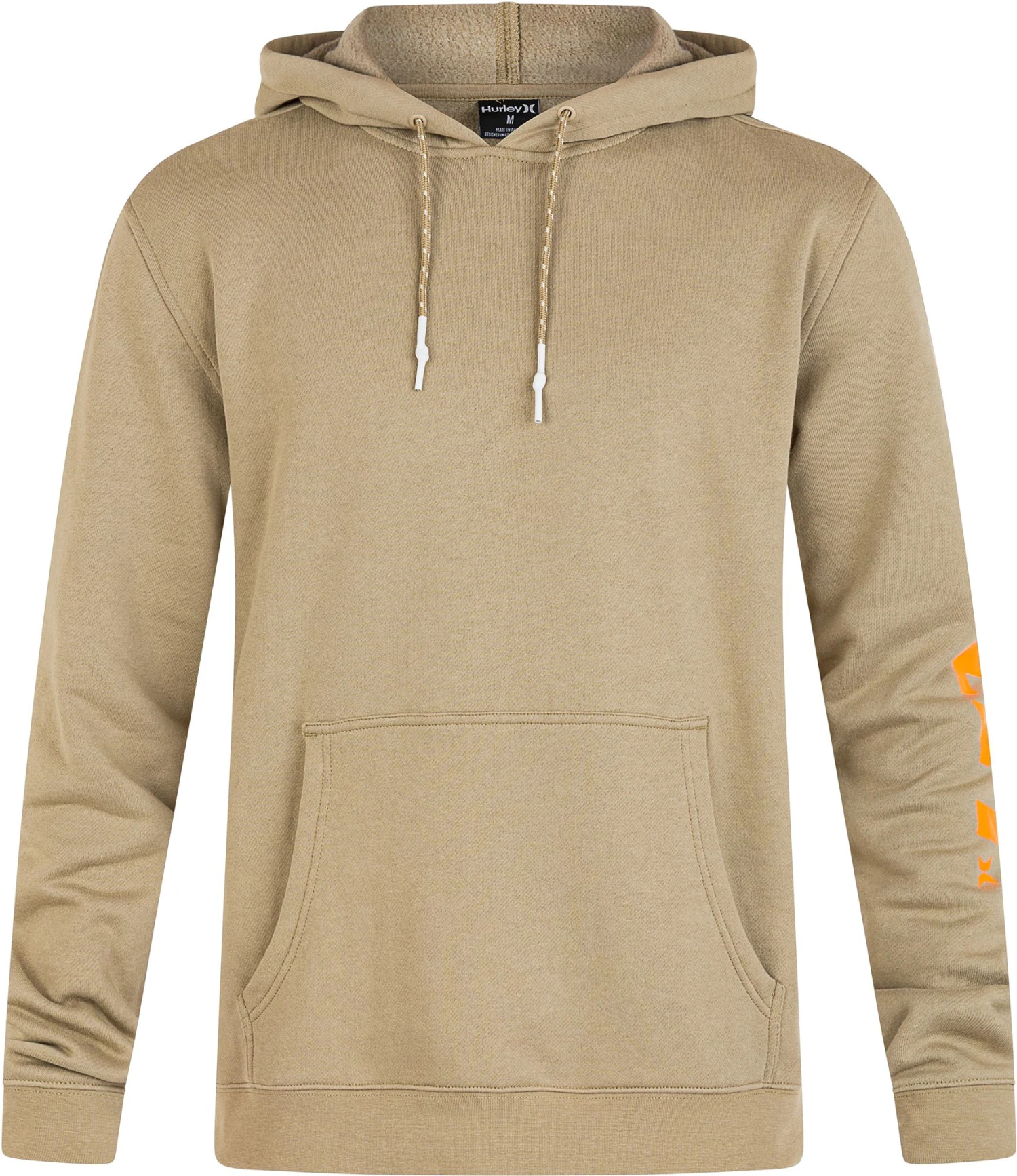 Hurley Men's Explore Ranger Fleece Pullover Hoodie For Men Khaki 6 Hurley Men's Explore Ranger Fleece Pullover Hoodie For Men Khaki - Image 4