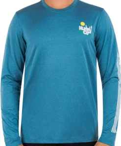 Deals The Tropi Trend Store 30 Hurley Men's H2O-Dri Easton Costal Exploration Rashguard For Men Rift Blue